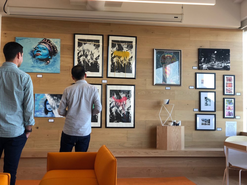 Courageous Creativity at Mosaic team art